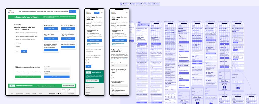 Childcare Choices - Prototype