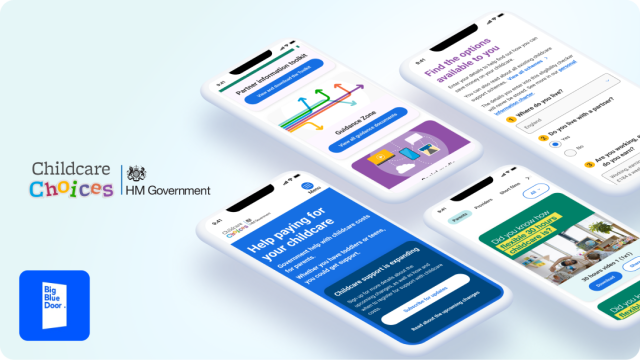 Childcare Choices site redesign